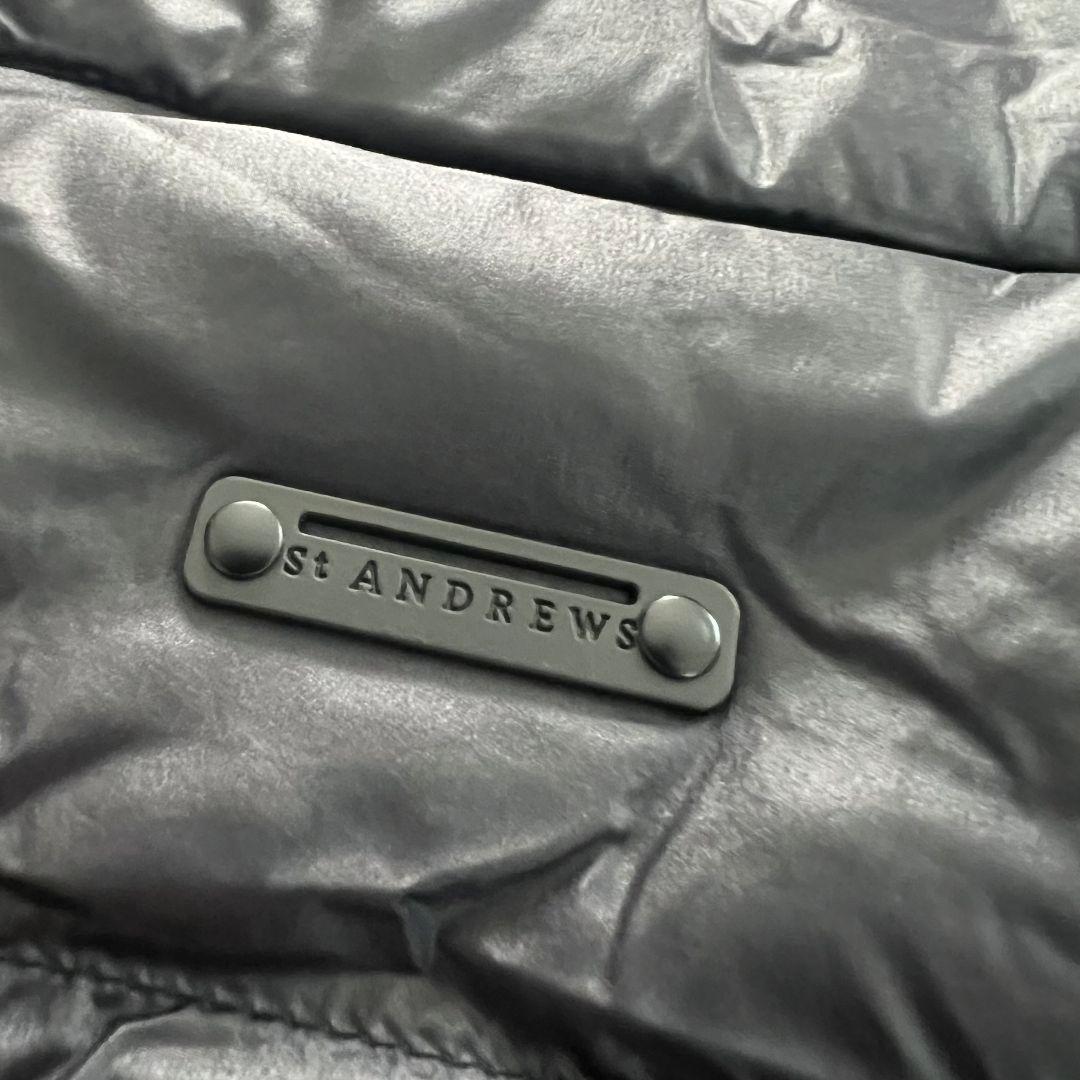St ANDREWS セントアンドリュース　ダウンジャケット　メンズ　中綿　ロゴ