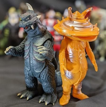 ウルトラＱ・ウルトラマン＆登場怪獣・宇宙人（バンダイ）ソフビ24体セット＋２