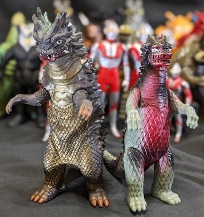 ウルトラＱ・ウルトラマン＆登場怪獣・宇宙人（バンダイ）ソフビ24体セット＋２