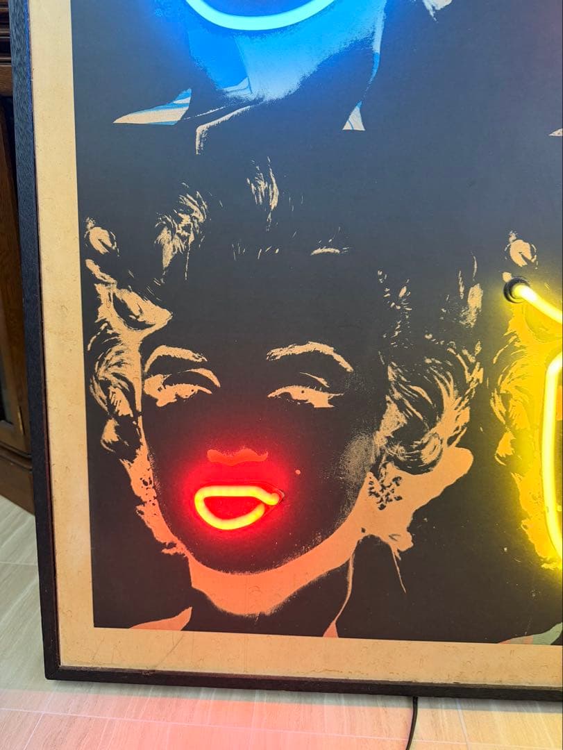 【大型サイズ】マリリン・モンロー 壁掛けネオンライトアート