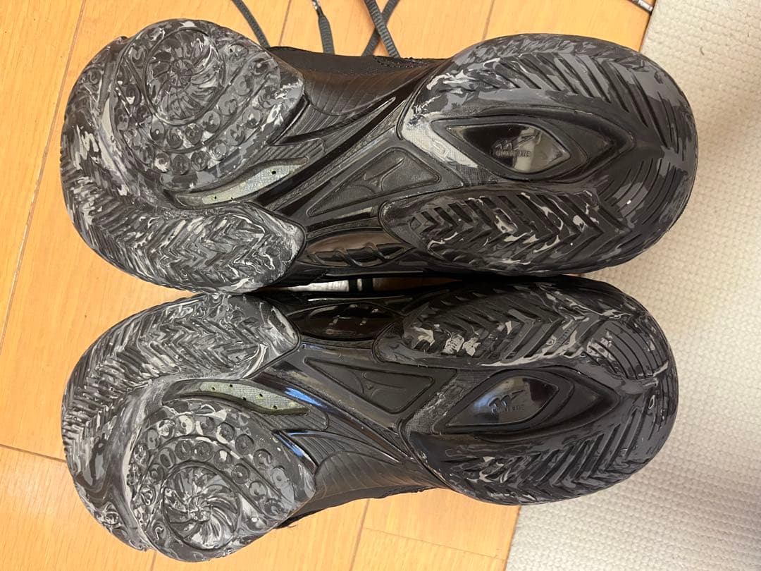 ミズノ BDSS 限定 ブラック バドミントン シューズ ウエーブクロー プロ