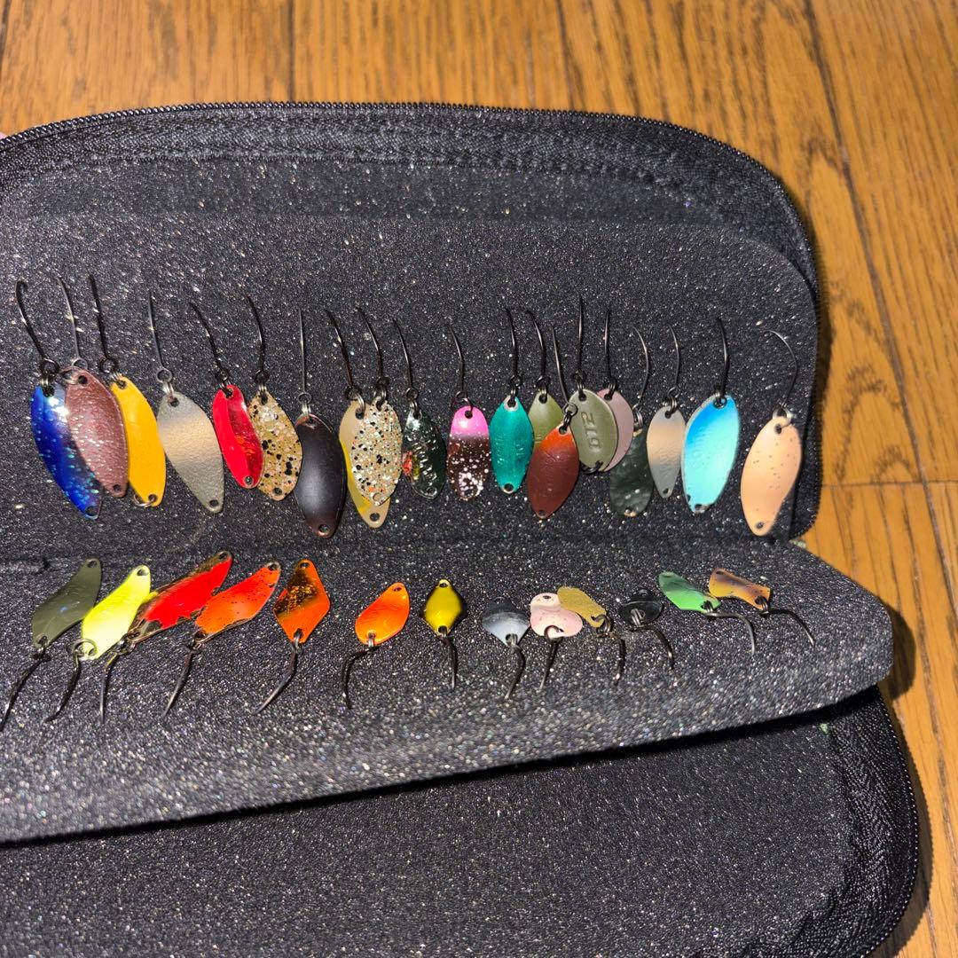 【ルアー計133点•その他小物あり】 エリアトラウト 管釣り引退セット