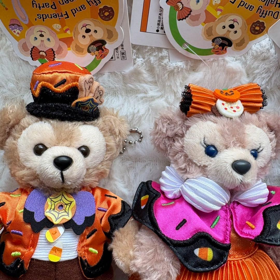 未使用　ディズニー　ダッフィー&フレンズ　ぬいぐるみバッジ　ぬいば　ハロウィン