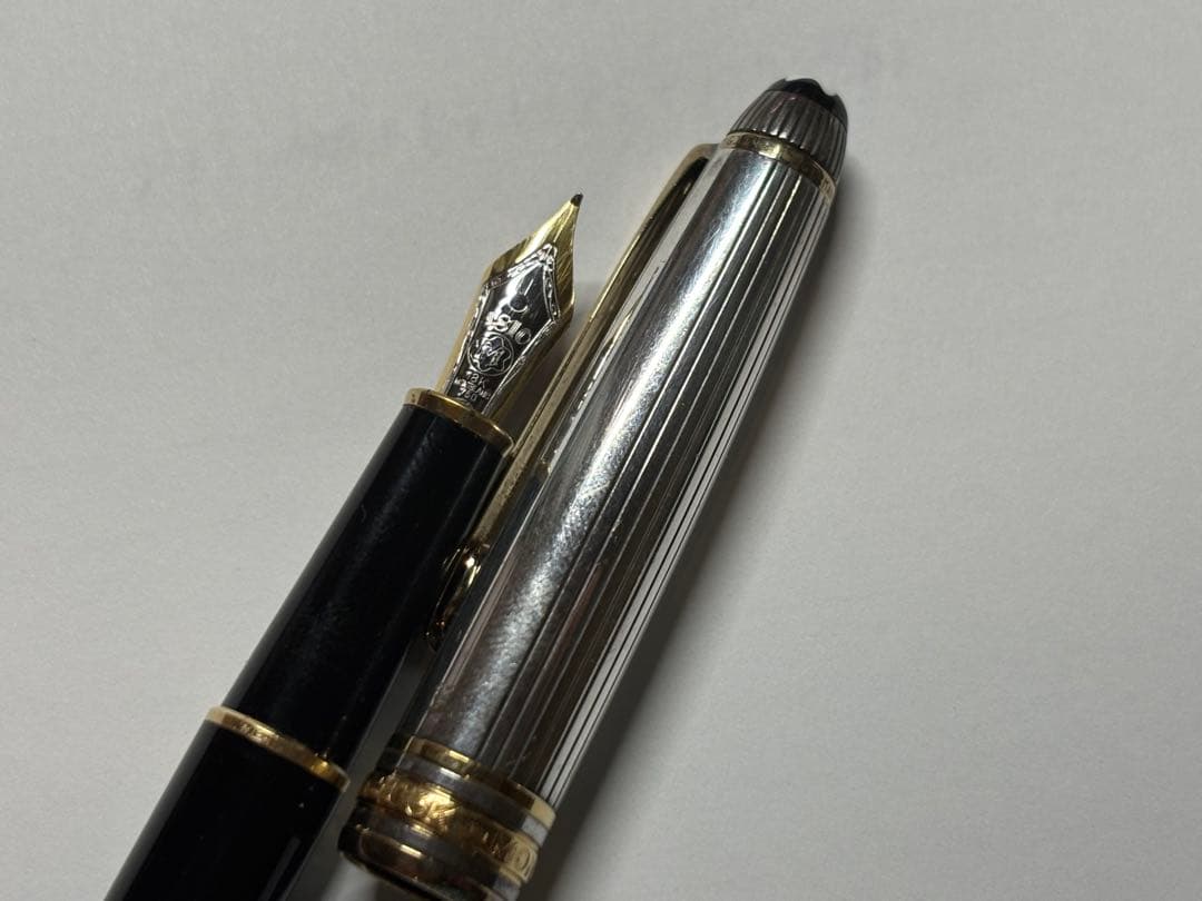 MONTBLANC 万年筆 マイスターシュテュック ソリテール ドゥエ 18K