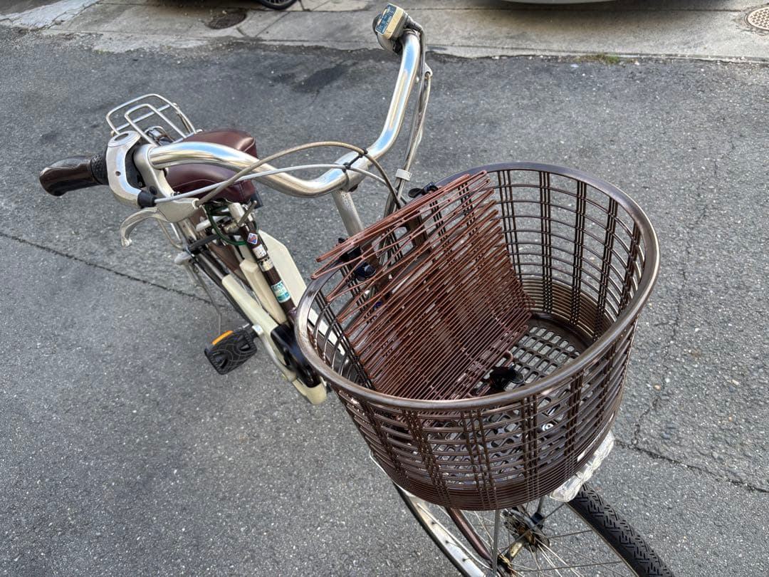 BRIDGESTONE assistanアシスト付き自転車 ブラウン