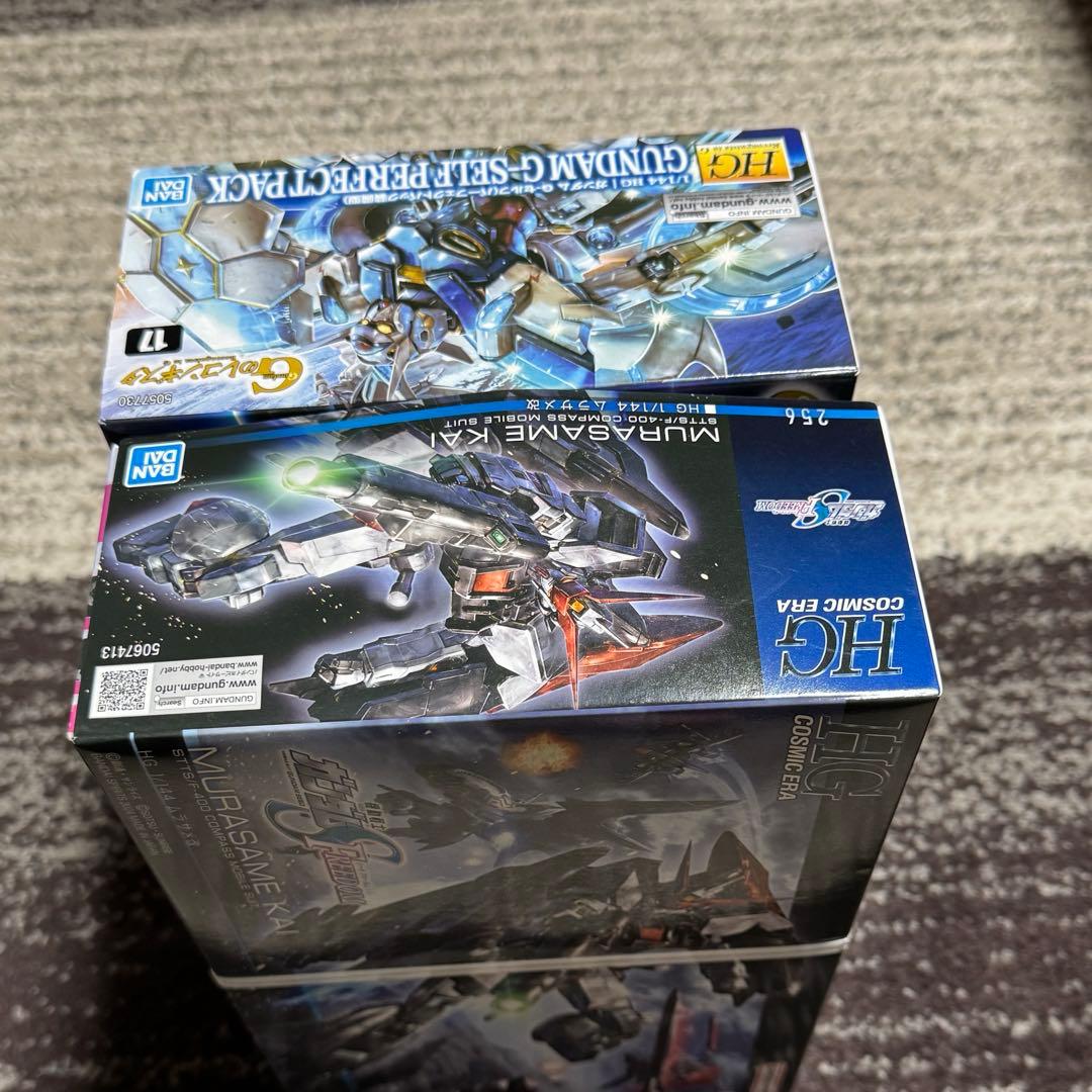 HG ムラサメ改　HG ガンダム　G-セルフ　パーフェクトパック　新品