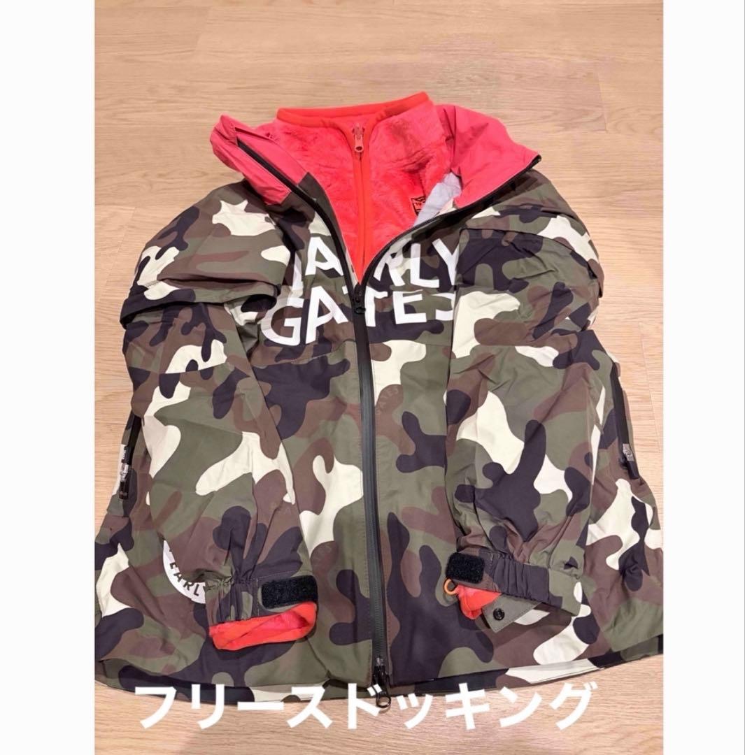 PEARLY GATES 迷彩柄ジャケット　4WAY