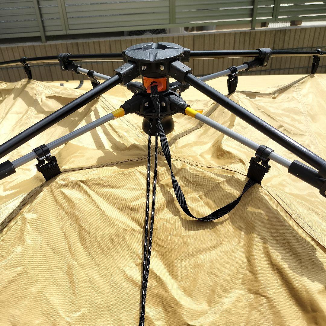 極美品　クイックキャンプ　ワンタッチタープ＆専用追加フラップ3枚