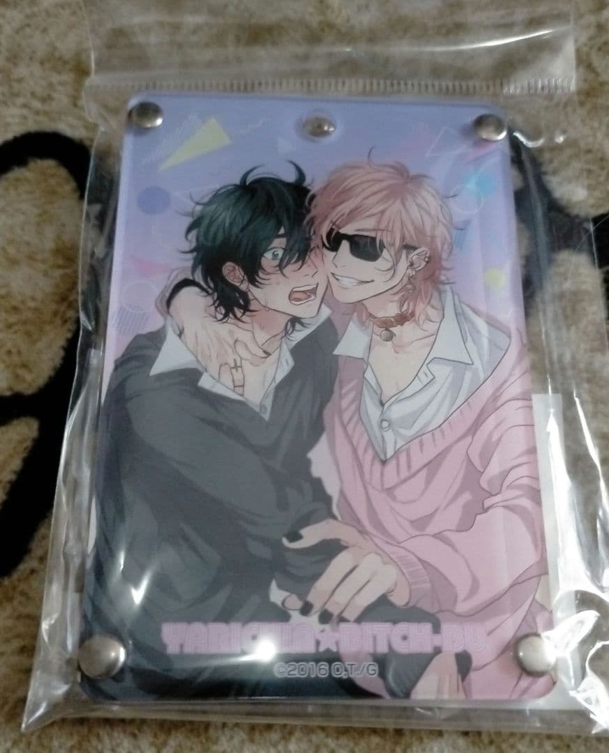 ヤリチン☆ビッチ部 パスケース 百合絢斗 学生証付き ICカードケース アクリル