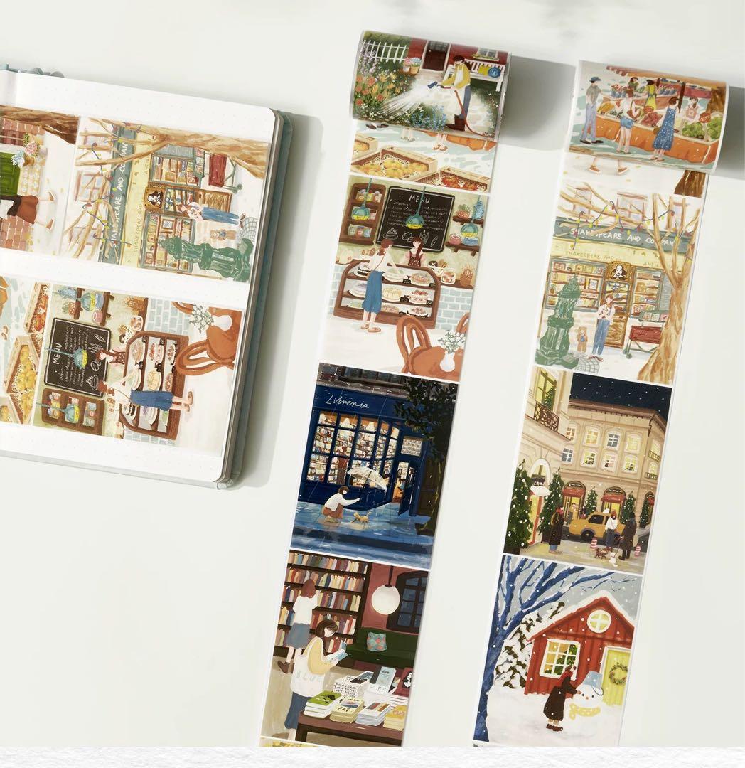 ⭐️SALE⭐️ WT《捕捉美好》海外マスキングテープ　マステ 【1937】