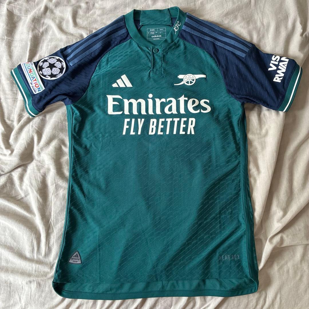 アーセナル 23-24 サード ウーデゴール オーセンティック CLパッチ