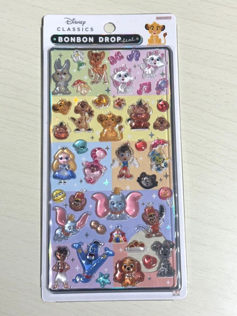 【国内正規品】ディズニーボンボンドロップシール　クラシック・プリンセス2点セット