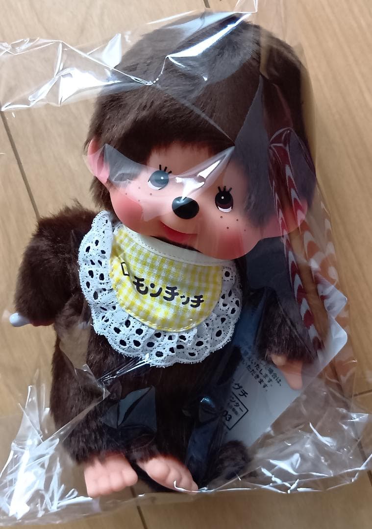 ギンガムスタイ モンチッチ イエロー＆プレミアムスタンダード　Lサイズ