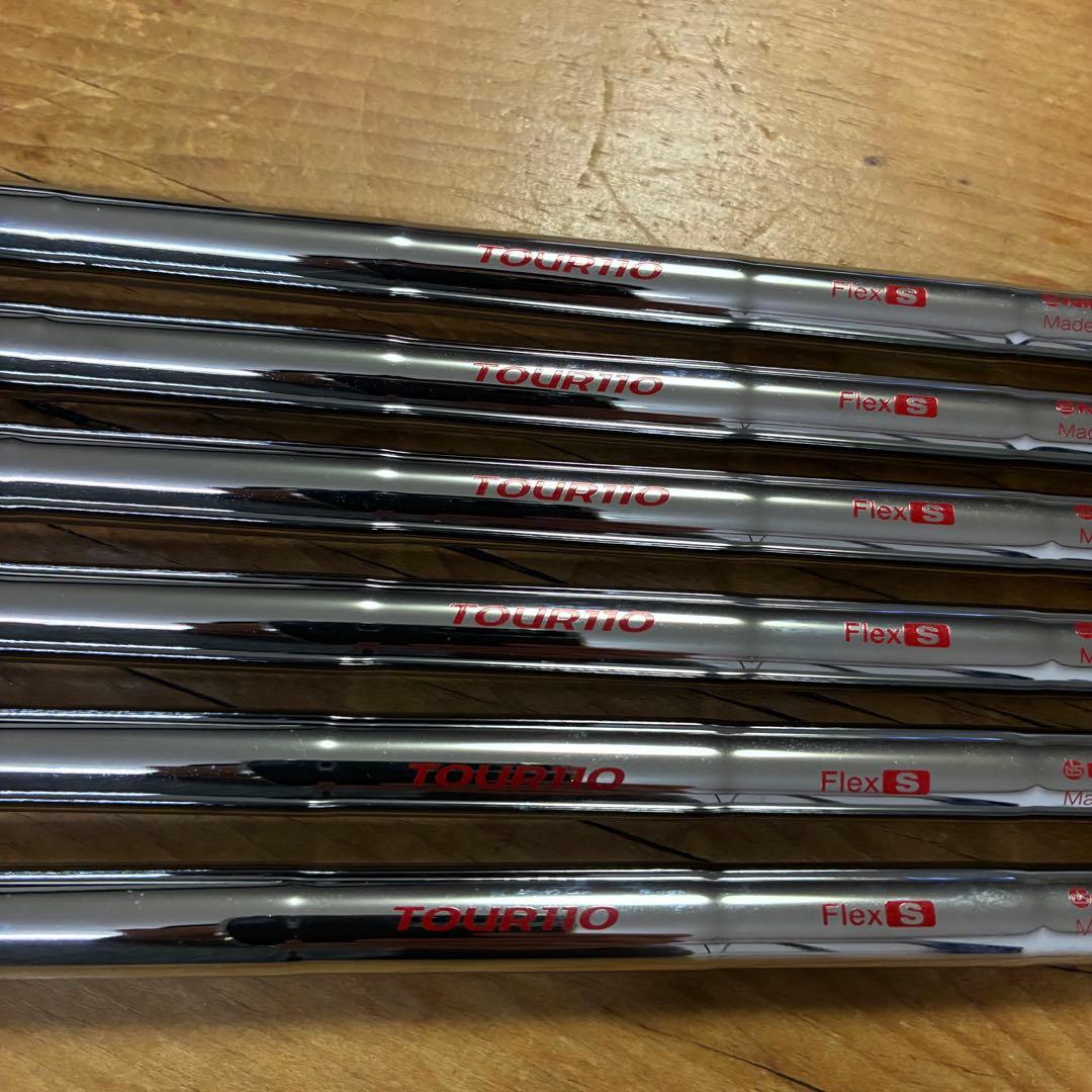 日本シャフトNS モーダス110S 美品抜きシャフト　MODUS110S 6本