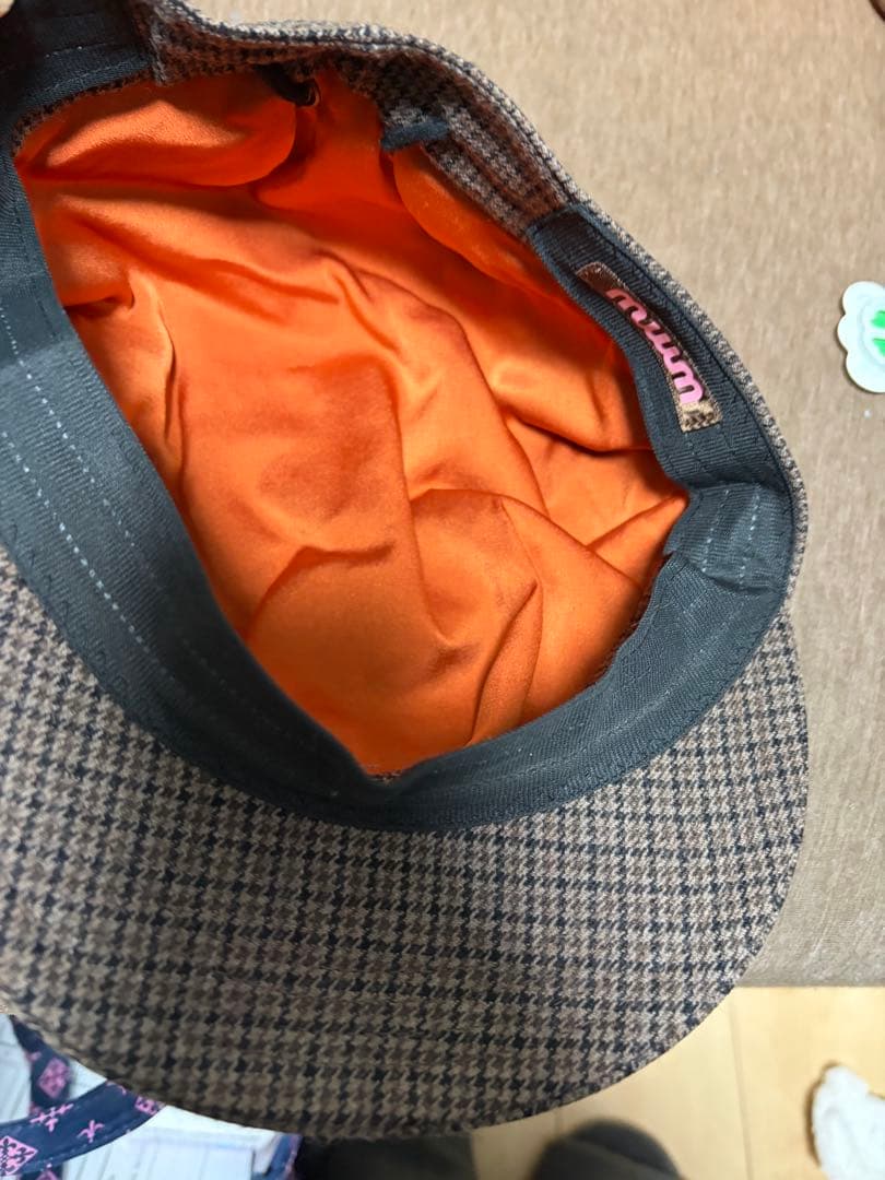 ドリカム　WMMW茶色　ボンボン付き帽子　吉田美和