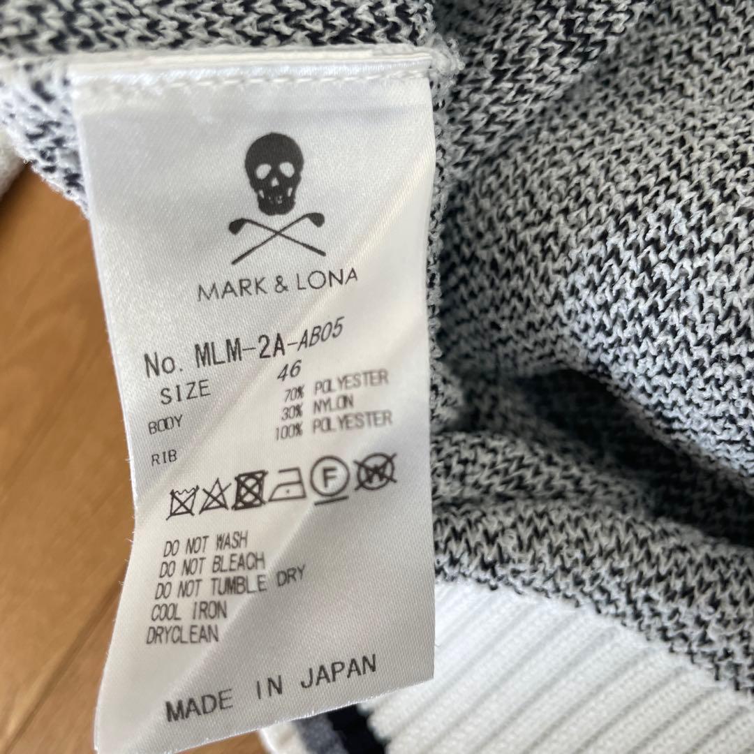 マークアンドロナ メンズ ゴルフニット