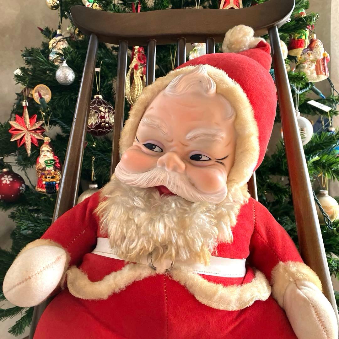 ラシュトン　ビックサンタクロース　ラバーフェイス　ヴィンテージ　（希少レア）