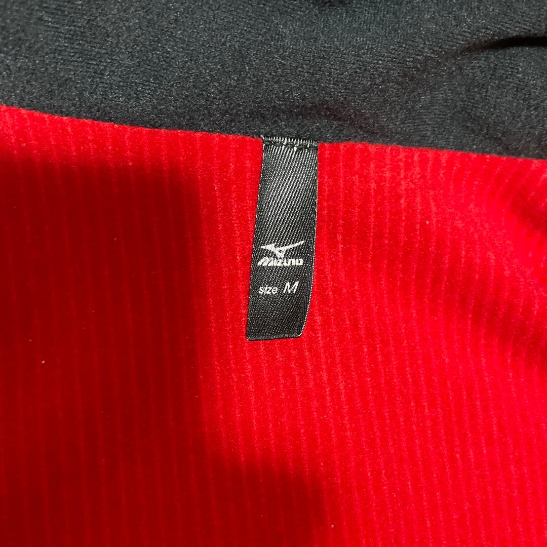 ミズノ ブレスサーモ ウインドブレーカー上下セット Mサイズ ブラック 裏起毛