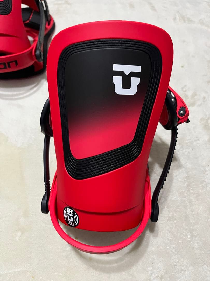 UNION ULTRA BLEAM スノーボード ビンディング レッド/ブラック