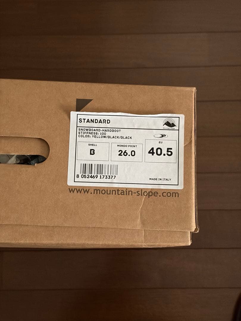 【極美品】25-26 Mountain Slope Bシェル インチューション付