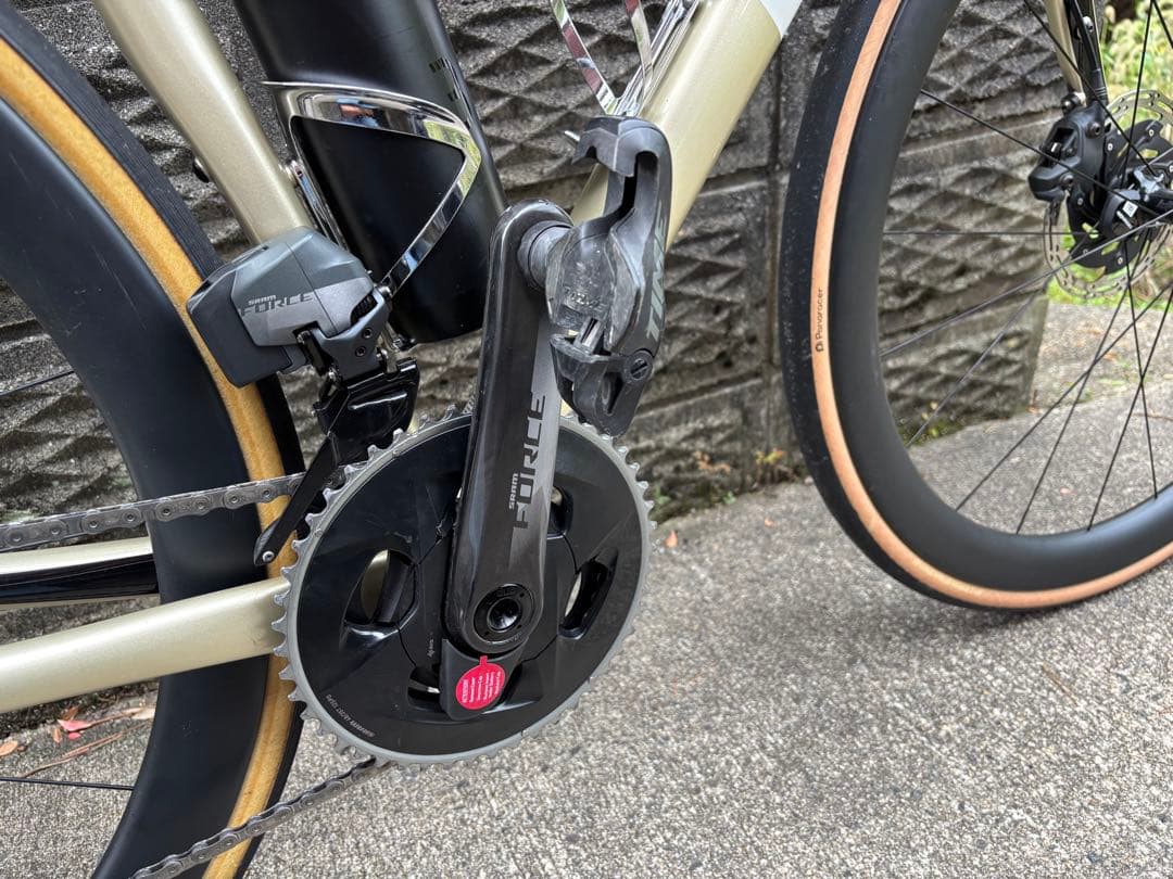 sram force axs パワーメータークランク　48-35 165mm