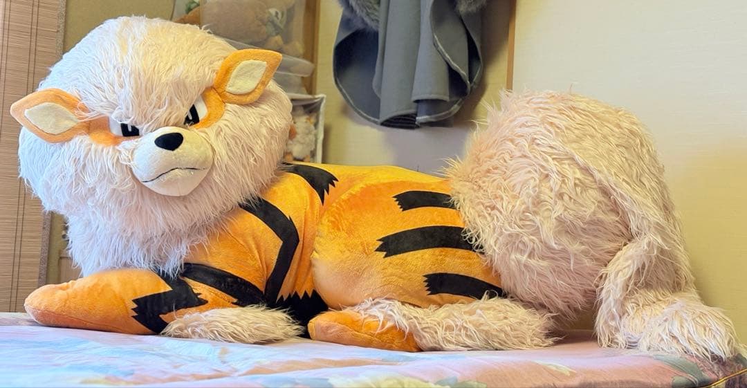 添い寝 ウインディ 受注生産 ぬいぐるみ 等身大 ポケモンセンター 再販なし