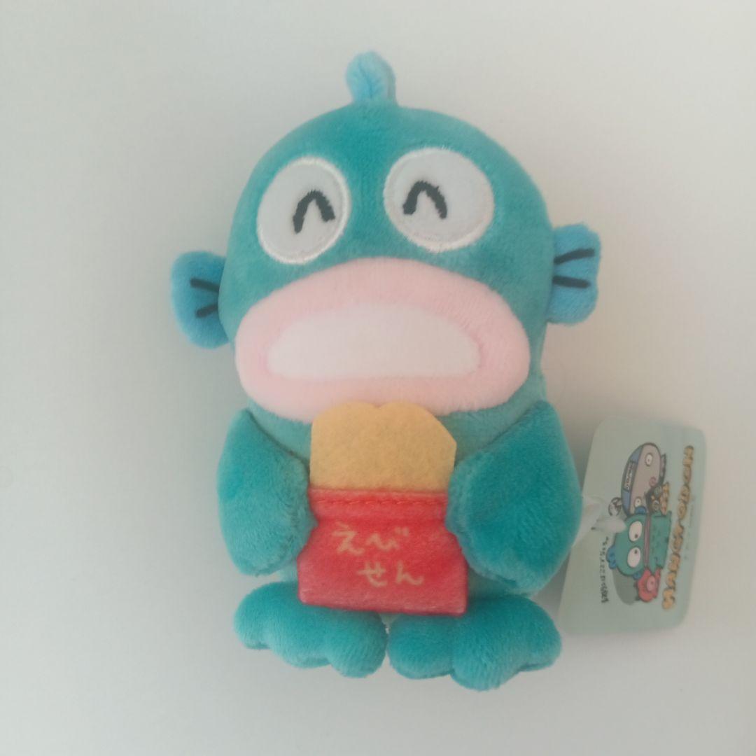 サンリオ ハンギョドン むにゅぐるみ えびせん キーホルダー タグ付未使用