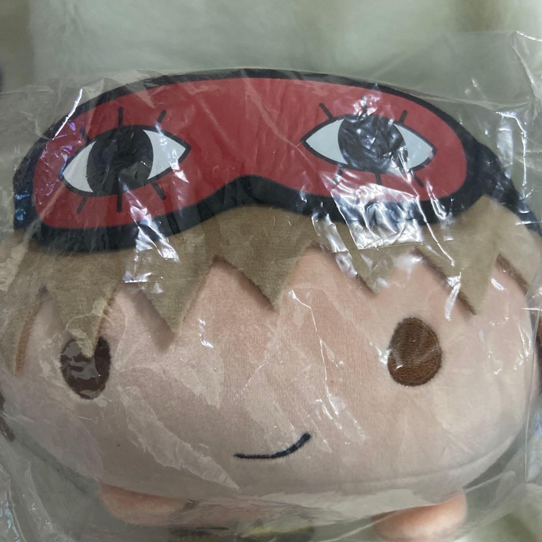 銀魂 沖田 ジャンプショップ のるキャラマスコット もちもちBIG ぬいぐるみ②