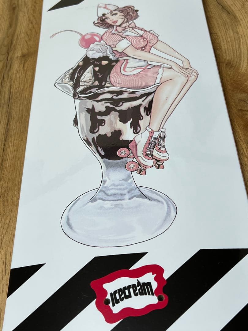 スケートボード ICECREAM CHOCOLATE SKATEDECK