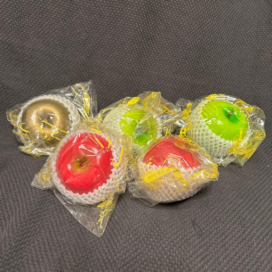 【新品】リンゴ型スクイーズ オールドブルーム フルコンプリート