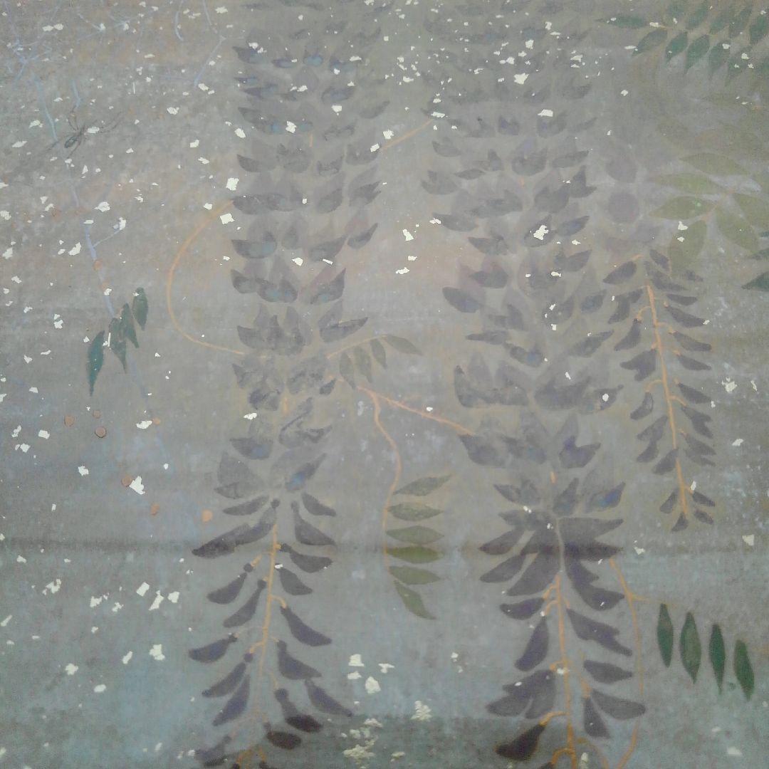 日本画　夕立の後