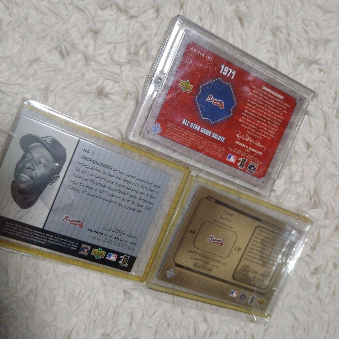 MLB ハンク・アーロン　カード（ジャージ・バット）