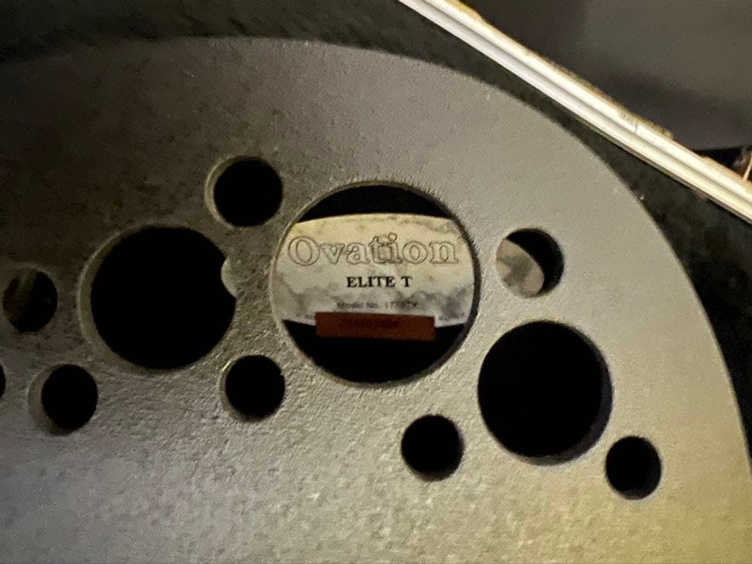 Ovation Elite 1778TX オベーション未使用品定価３０万