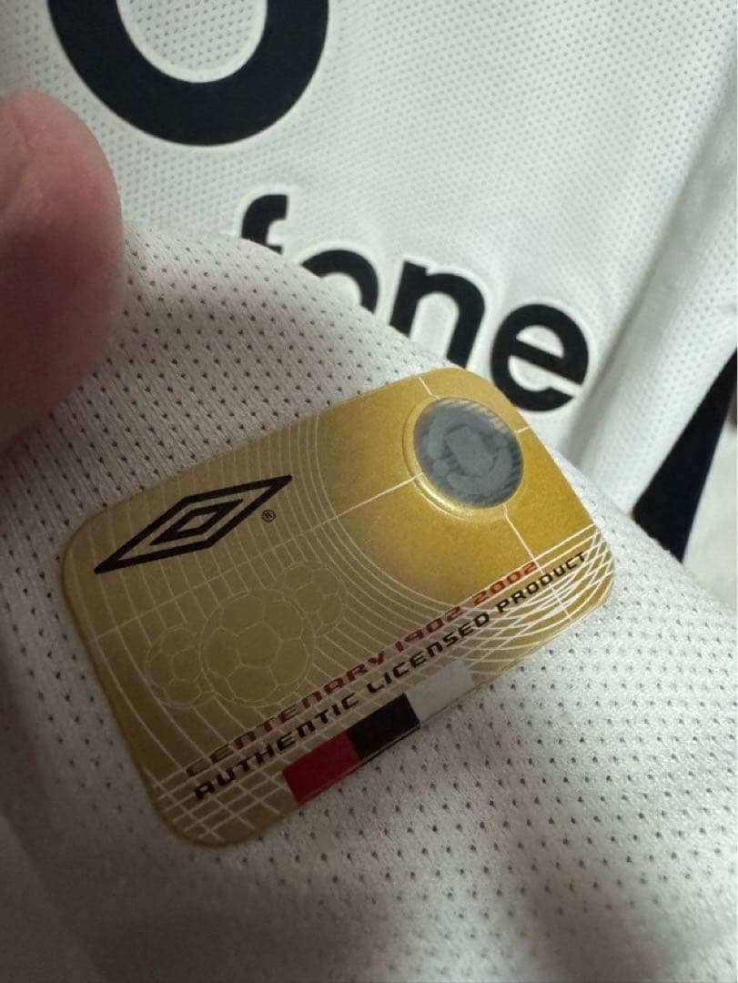 マンチェスターユナイテッド 100周年記念 ユニフォーム XLサイズ UMBRO