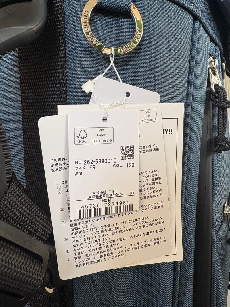 JACKBUNNY キャディバッグ Festival'25 ドラえもん