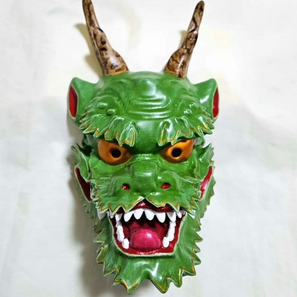 能面　龍神　大蛇　神楽面