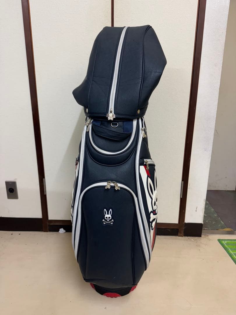 専用　Psycho Bunny キャディバッグ ネイビー