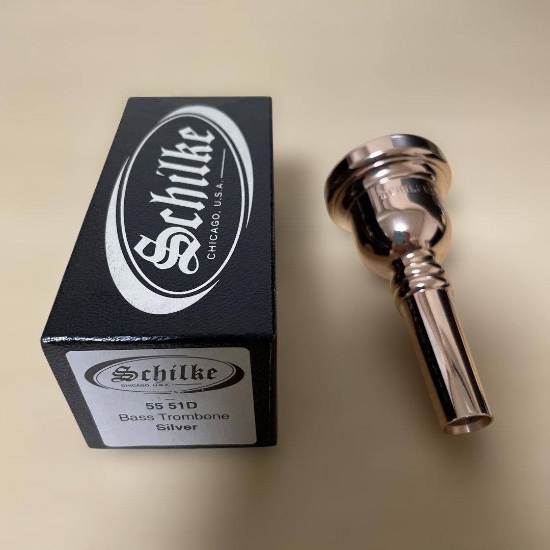 Schilke 51Dトロンボーンマウスピース　ピンクゴールド