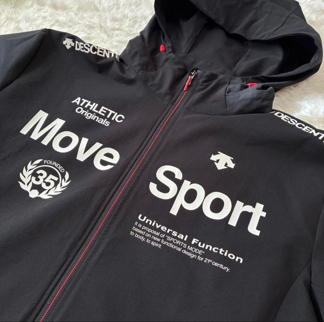 デサント トレーニングウエアMove Sport　上下セット黒O