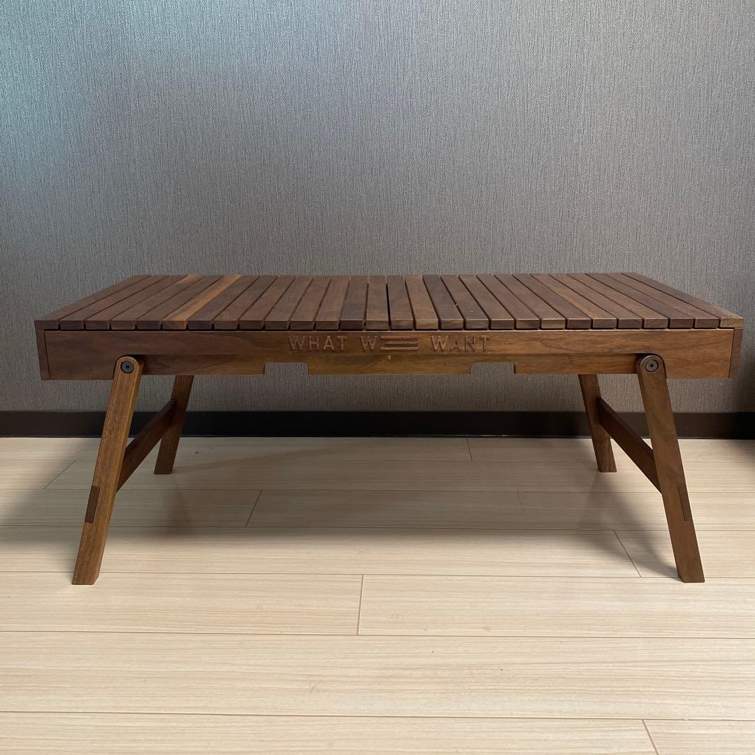 エクステンションテーブル WHAT WE WANT ウォールナット