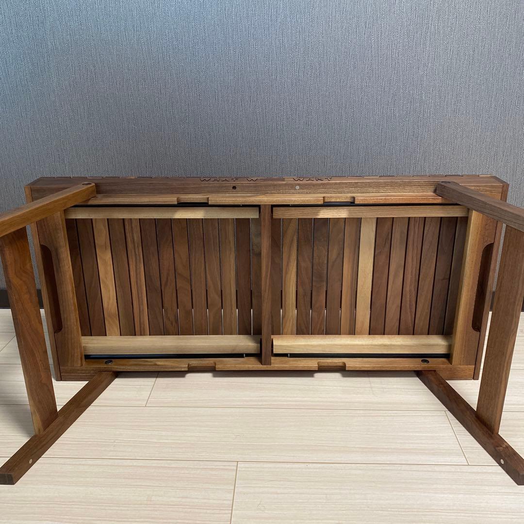 エクステンションテーブル WHAT WE WANT ウォールナット