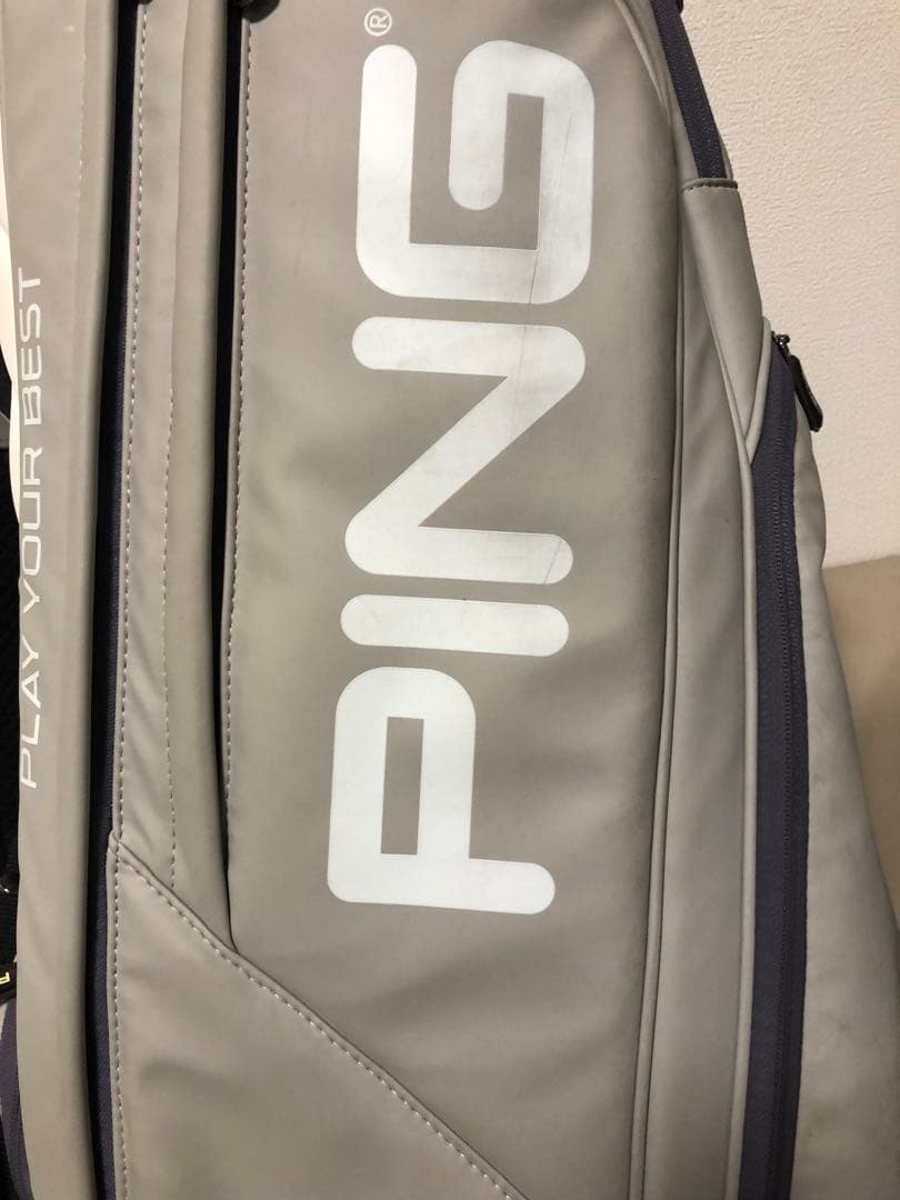 【送料込み】廃盤希少品　ミスターピン　PING ソフトPU キャディバッグ