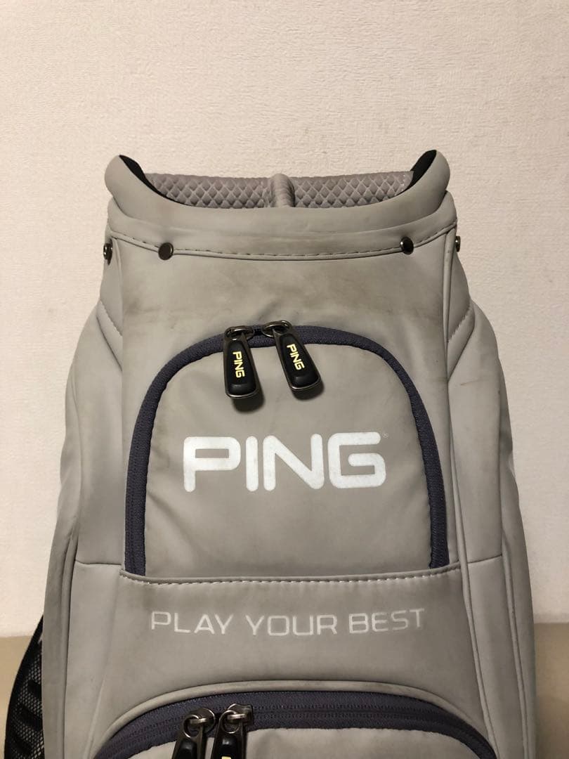 【送料込み】廃盤希少品　ミスターピン　PING ソフトPU キャディバッグ