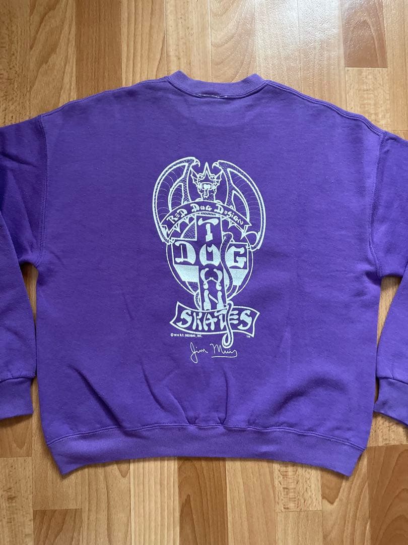 90sDOGTOWNスウェット Santa Cruz Powell zorlac