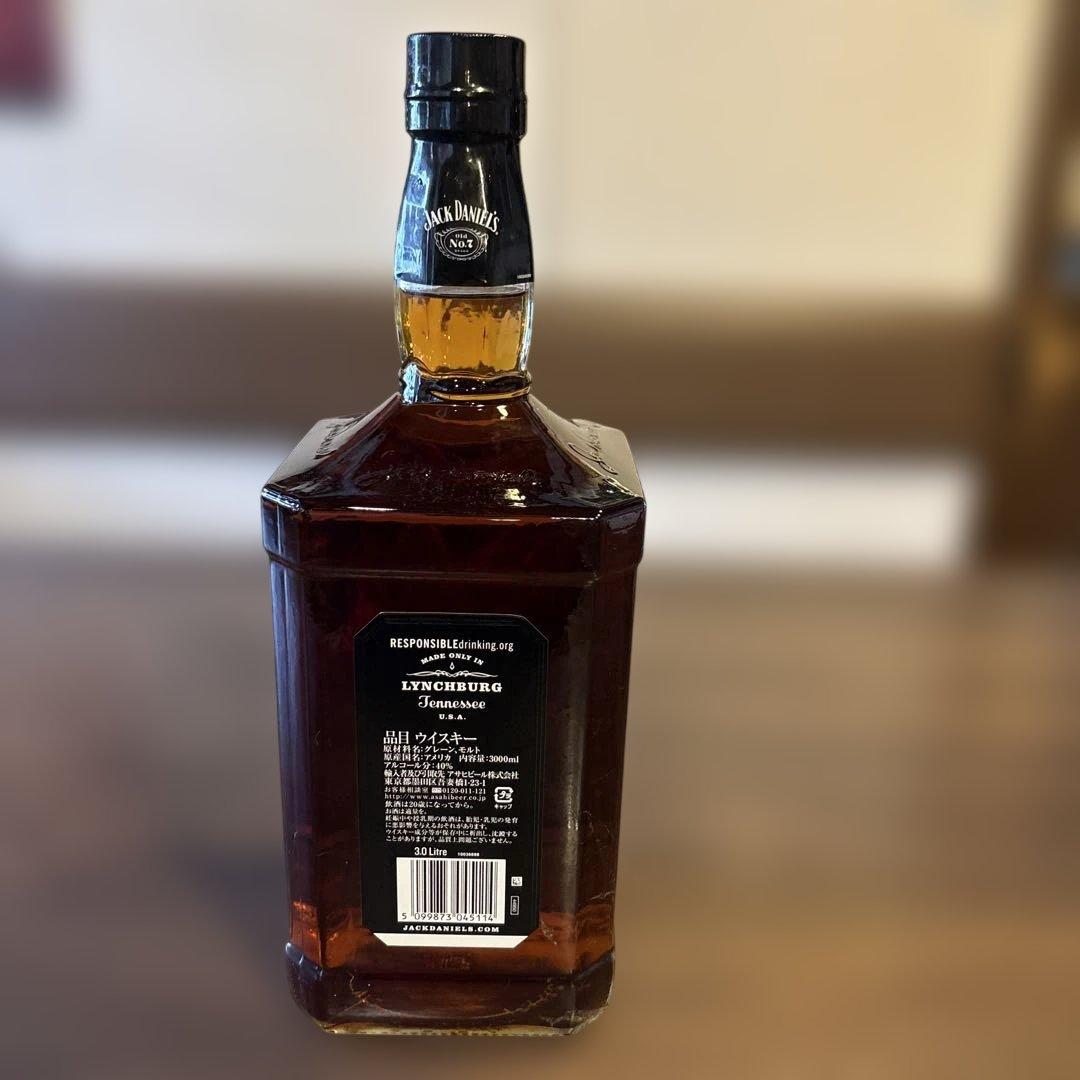 m*a様 Jack Daniel's テネシーウイスキー 3L 40%