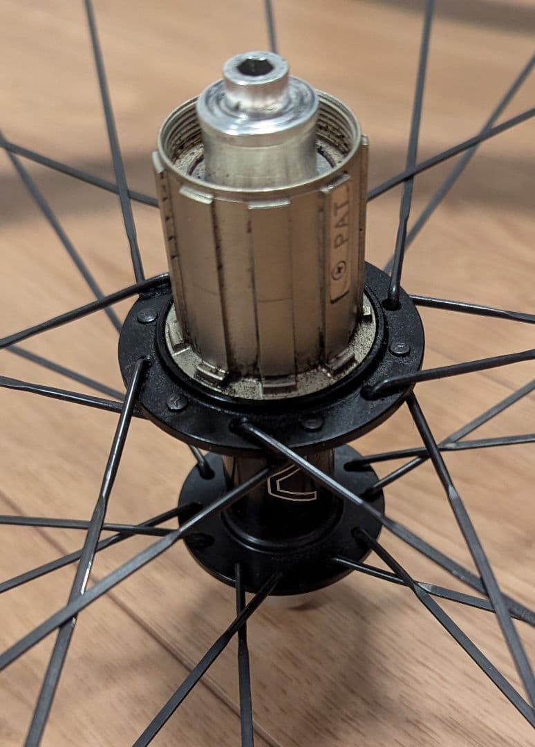 ASTUTO カーボンホイール リムブレーキ チューブラータイヤ付き 前後セット