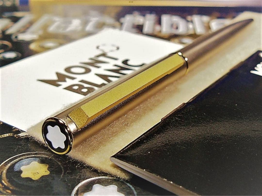 ※稀な逸品であるチタノ★高価なチタニウム素材を駆使したNo17200★モンブラン