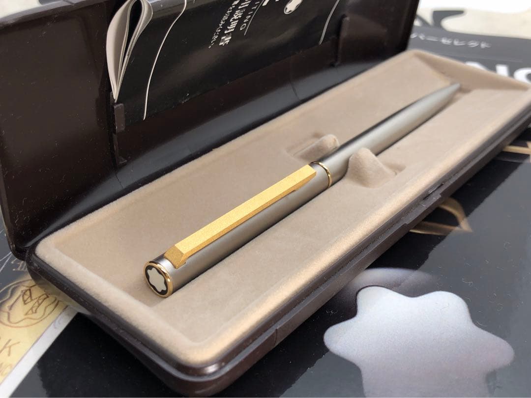 ※稀な逸品であるチタノ★高価なチタニウム素材を駆使したNo17200★モンブラン