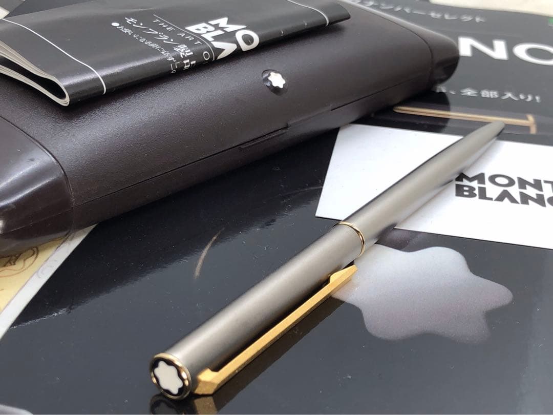 ※稀な逸品であるチタノ★高価なチタニウム素材を駆使したNo17200★モンブラン