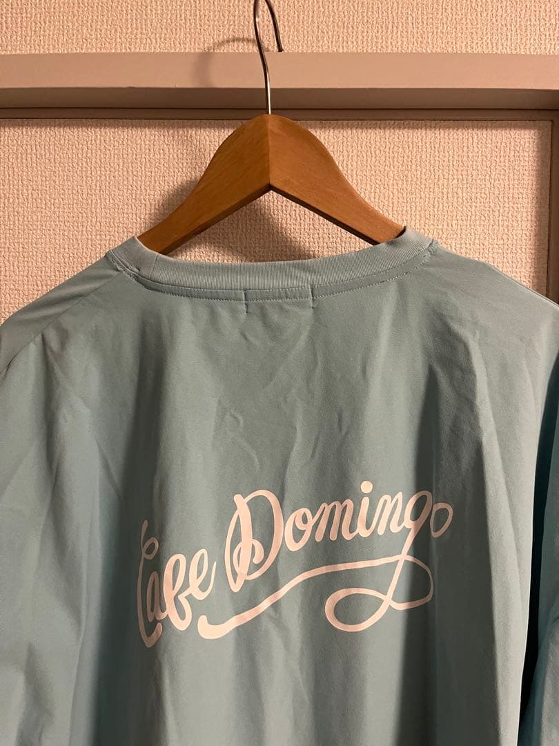 【極美品/Domingo】NJ SQUEEZE TEE 水色 L
